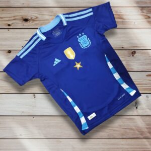 Camiseta Argentina Campeones Copa América Para Niños Titular/Suplente. - Imagen 4