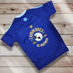Camiseta Argentina Campeones Copa América Para Niños Titular/Suplente. - Imagen 3
